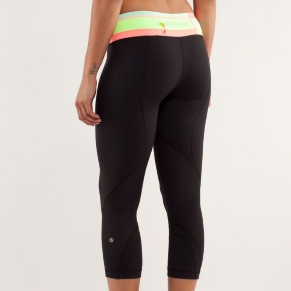 Lululemon Run: Inspire Crops ll Size 6